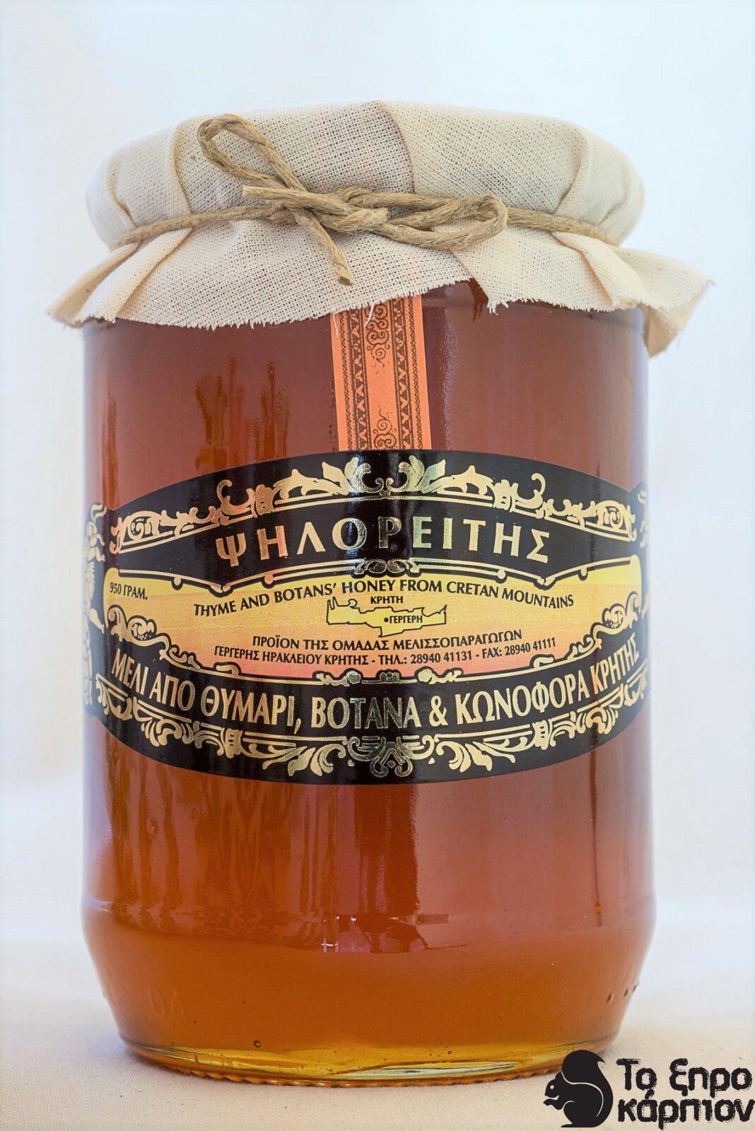 Μέλι Κρήτης Ψηλορείτης Θυμάρι Άγρια Βότανα Κωνοφόρα Μέλι Κρήτης Ψηλορείτης Θυμάρι Άγρια Βότανα Κωνοφόρα